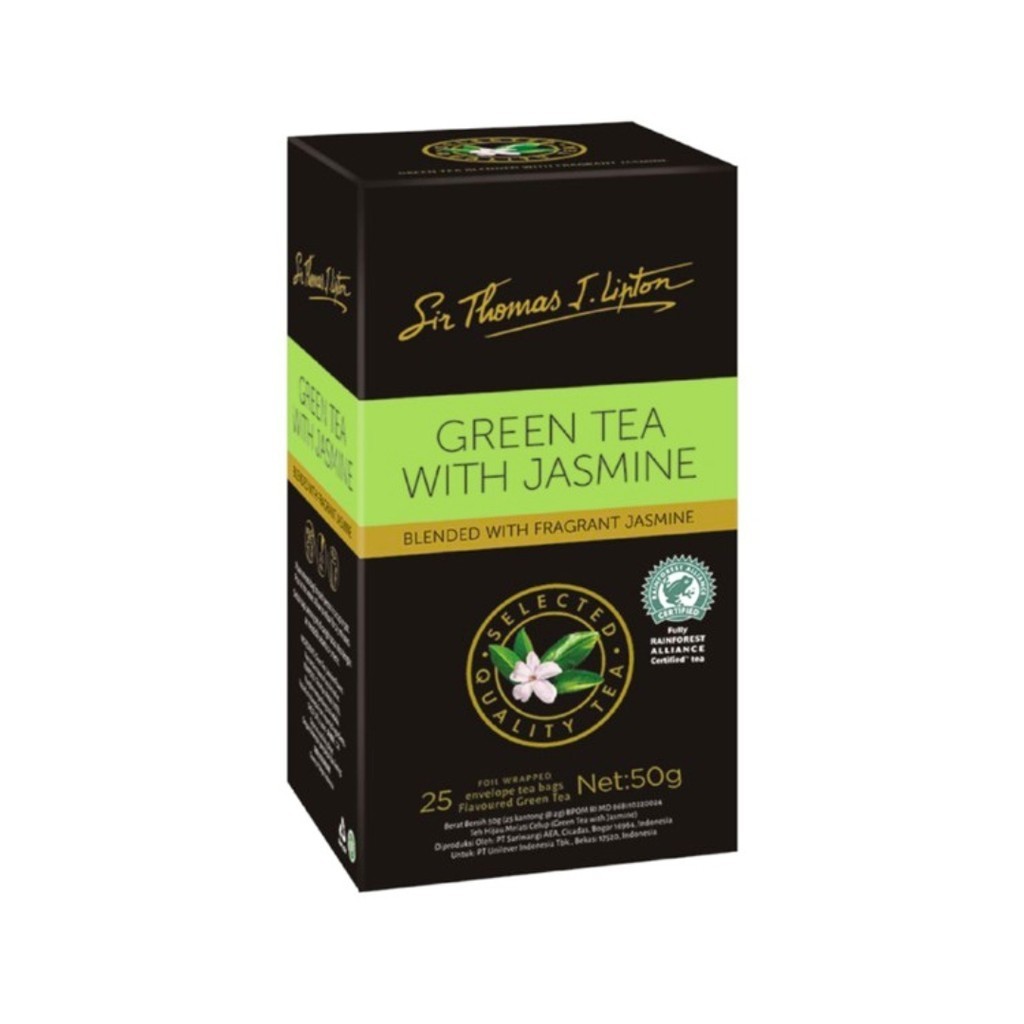 

Lipton Green Tea With Jasmine 50g - Teh Hijau