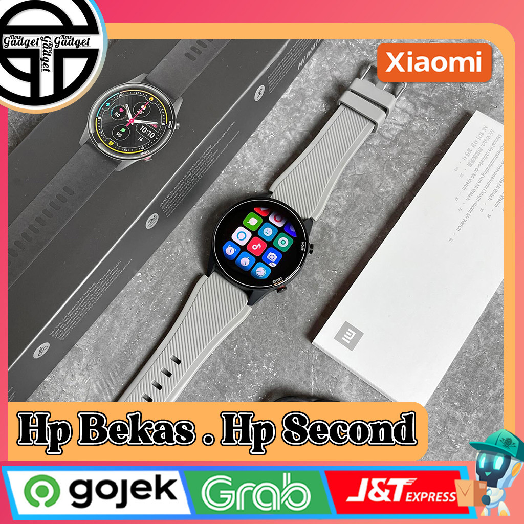 Smartwatch Xiaomi Mi Watch Second Original Resmi Indonesia