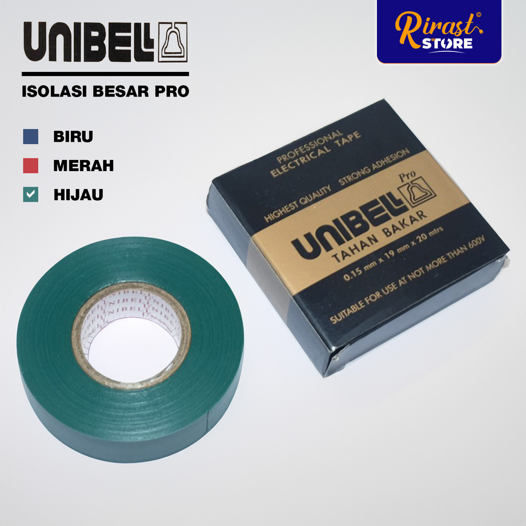 

RIRAST- UNIBELL ISOLASI BESAR PRO HIJAU