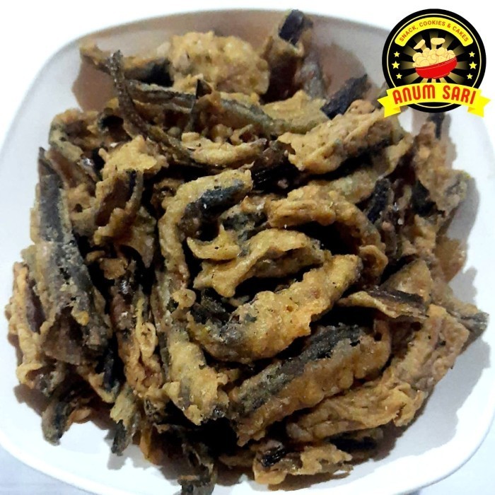 

JAJAN PASAR/ SNACK JADUL/ Keripik Ikan Belut Gurih Khas Klaten - Anum Sari - 100 Gram