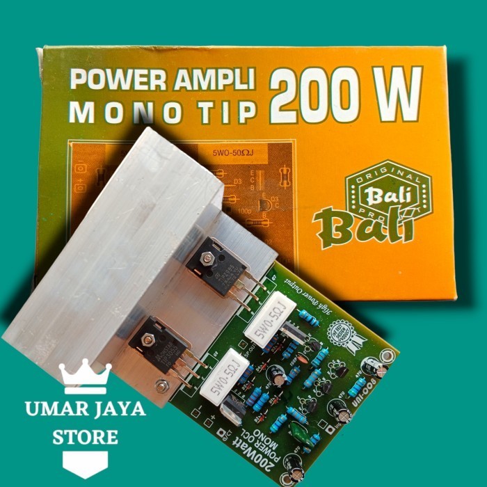 KIT POWER AMPLIFIER MONO 200 WATT KIT AUDIO AMPLIFIER 200 WATT