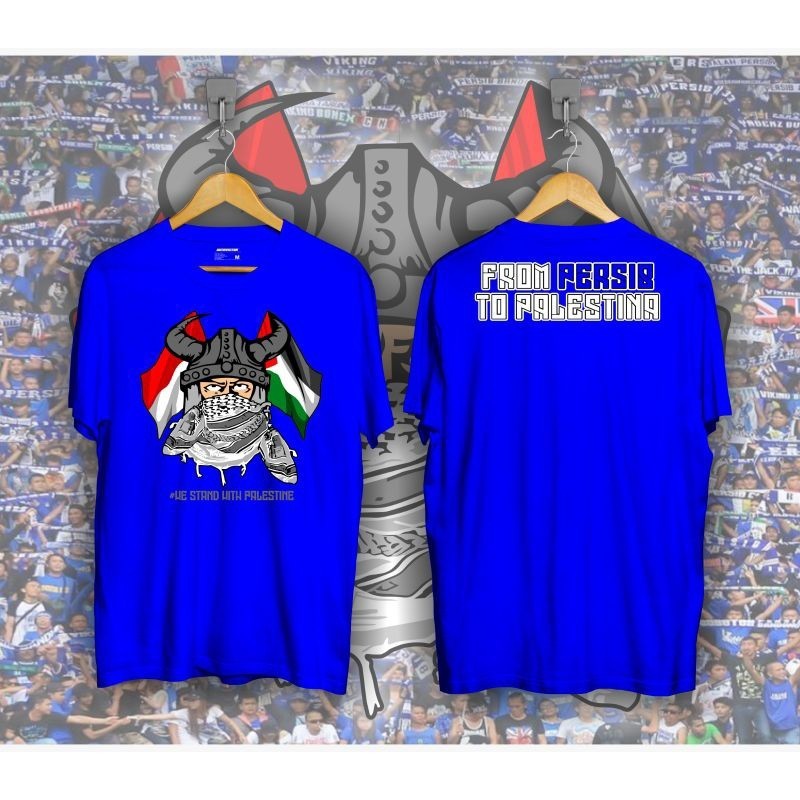 Kaos Persib anniversary 90 Persib Bandung unishecx one blue distro Persib Bandung Bandung distro ban