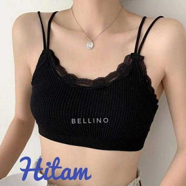 Brallete Rajut Renda Bra Import T1933 Tanpa Kait Belakang
