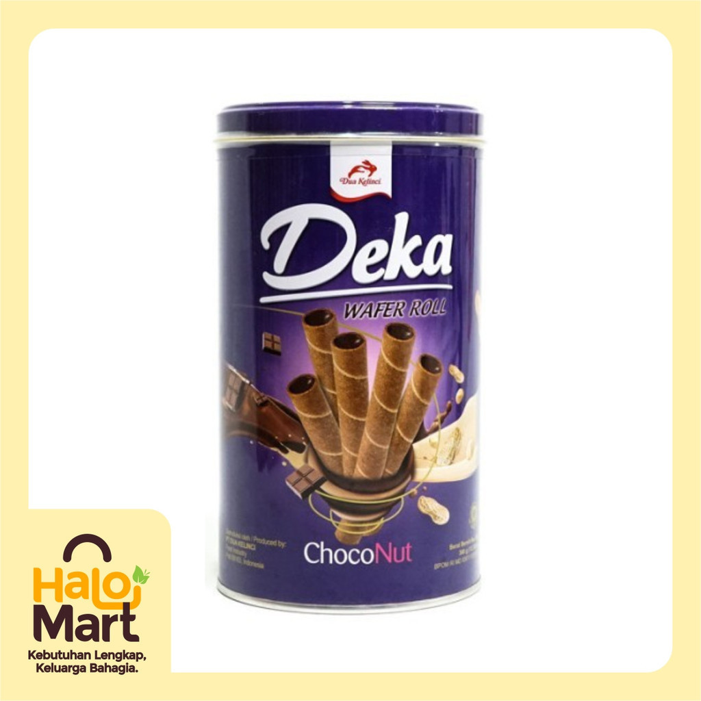 

DEKA WAFER ROLL CHOCONUT 300G TIN