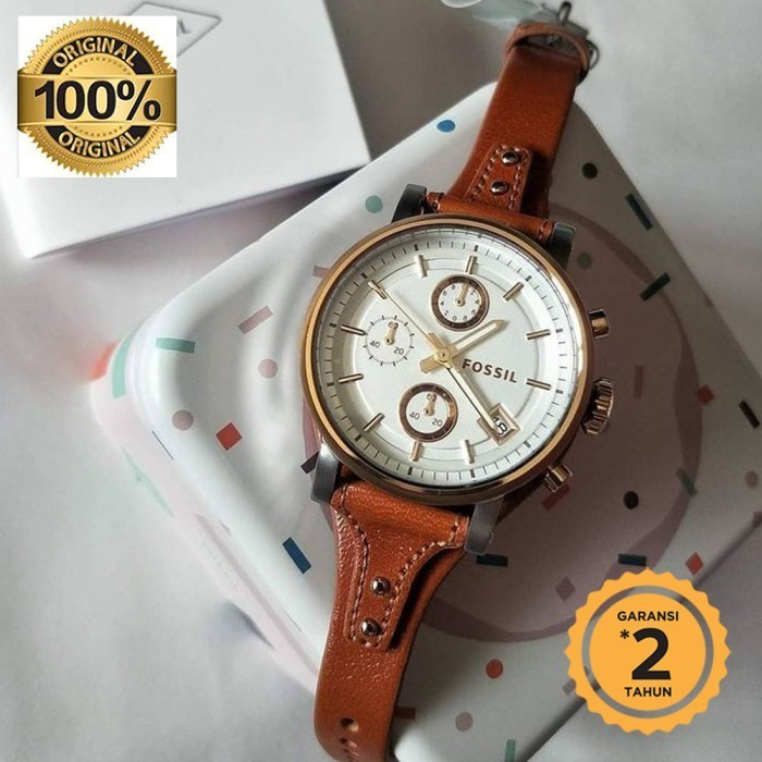 [ ORIGINAL ] Es3837 Boyfriend Leather 38mm