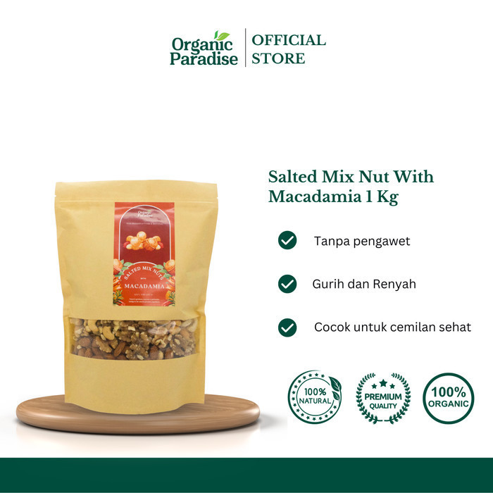 

Salted Mix Nut with Macadamia 1 Kg