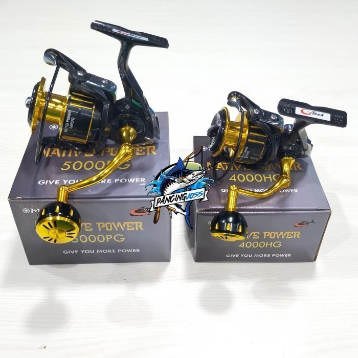 REEL SPINNING GTECH NATIVE POWER 4000 5000 POWER HANDLE - 5000PG