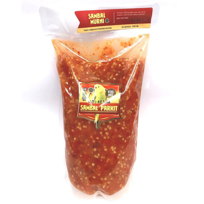 

Roux Sambal Parkit Super Pedas + Biji Cabai Refill - 1000 ml