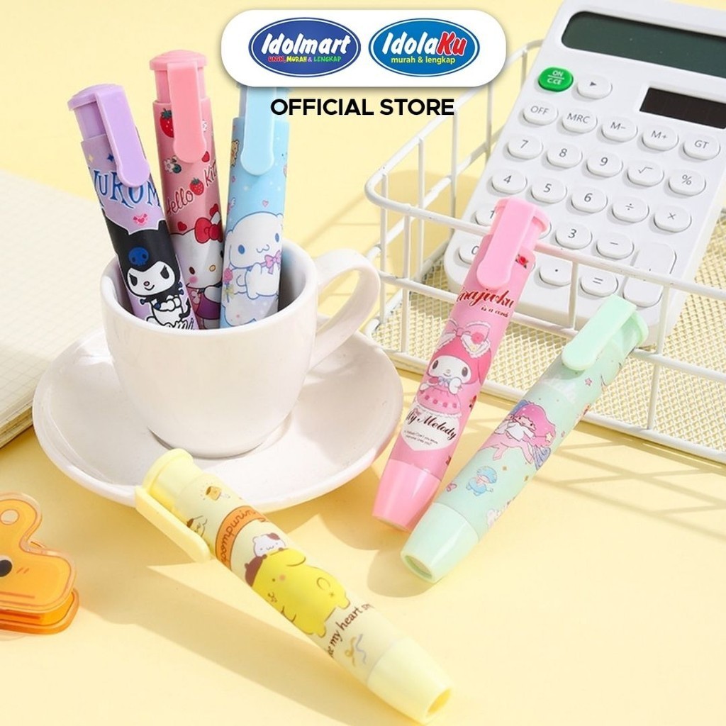 

IDOLMART Penghapus Pensil Mekanik Eraser Motif Karakter XC18