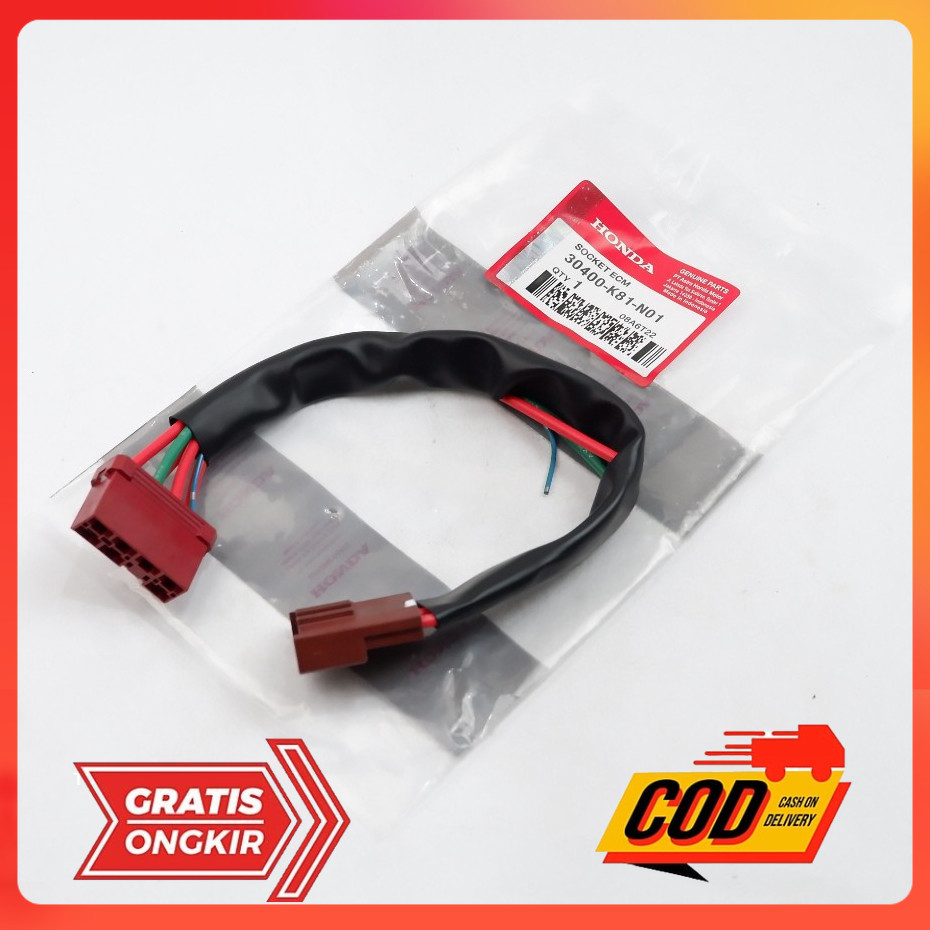 Kabel Soket ECU K81 Beat FI eSP , Scoopy FI eSP & Vario 110 eSP seperepart motor