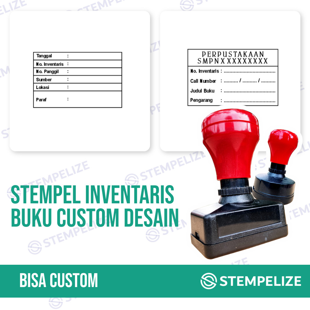 

Stempel Inventaris Buku Custom Desain