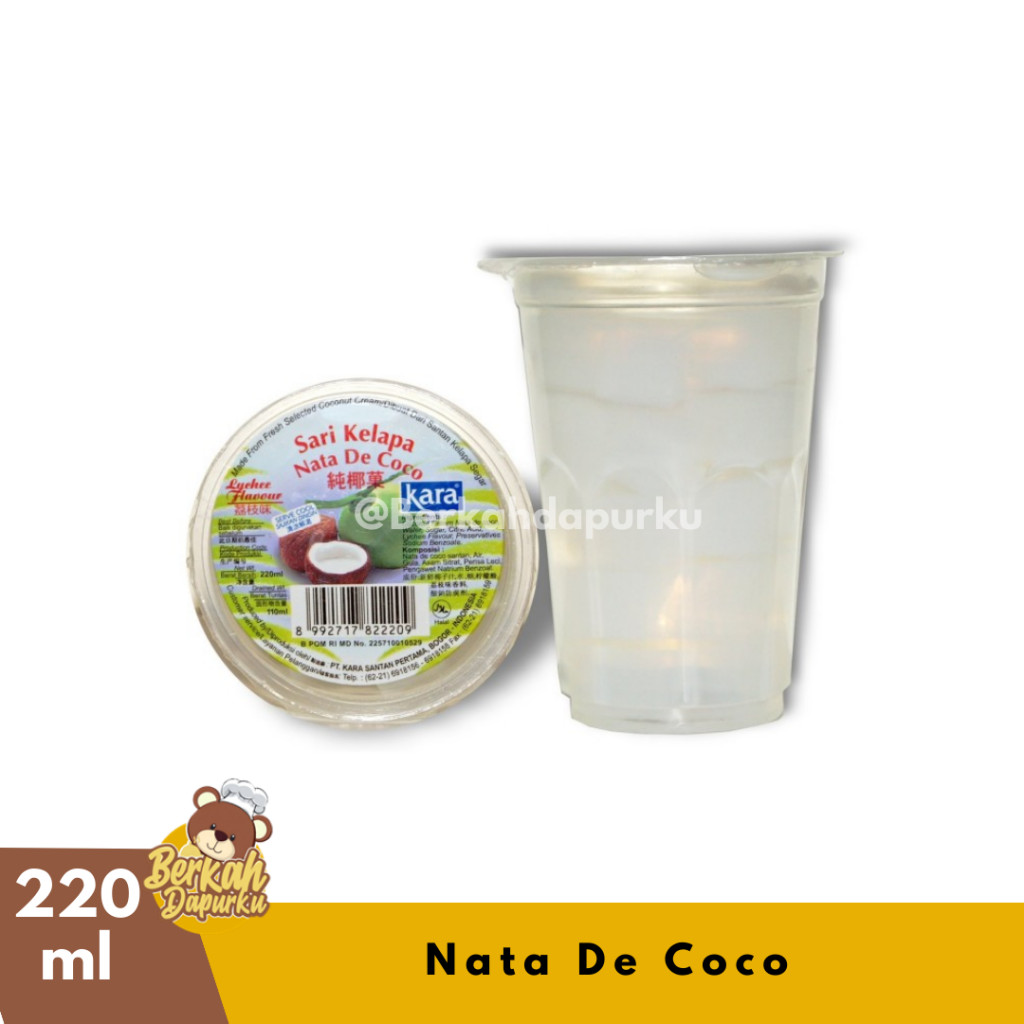 

Kara Nata De Coco Lychee 220g Jelly Termurah