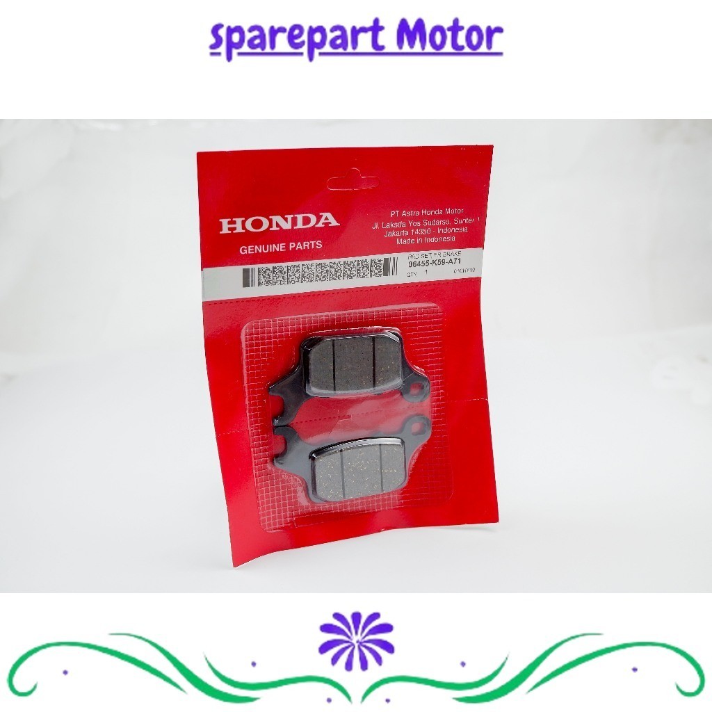 sparepart motor kampas rem vario 150 K59