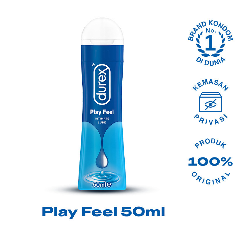 Lubricant Durex Play Feel 50 ml - Lubrican Pelumas Gel Pelicin Pria & Wanita