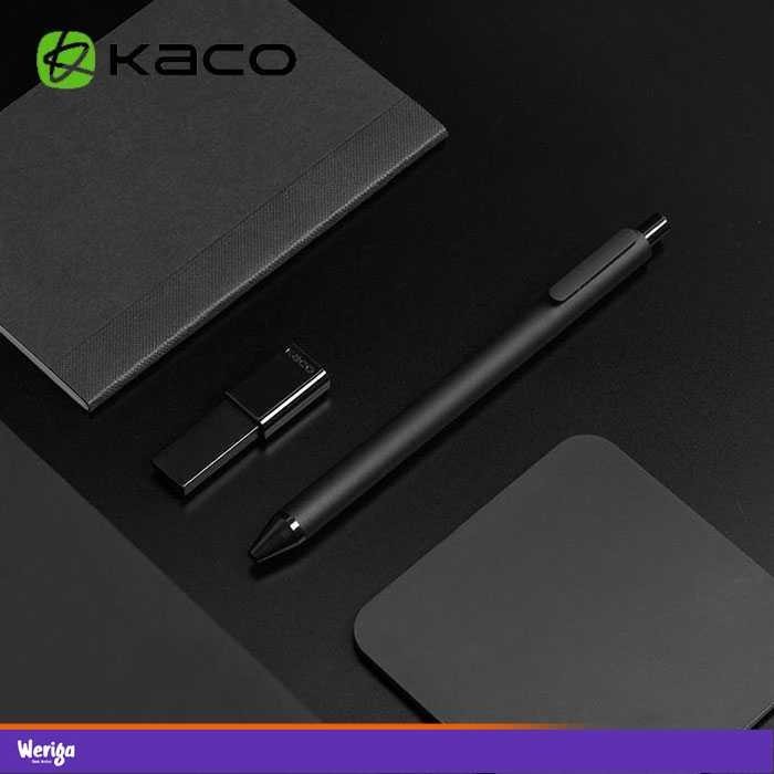 

Kaco PURE Pena Pulpen Bolpoin Gel Black Ink 0.5mm 10 PCS - K1015