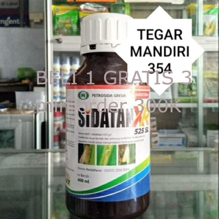 Insektisida Sidatan xr 400ml racun ulat dan larva penggerek batang