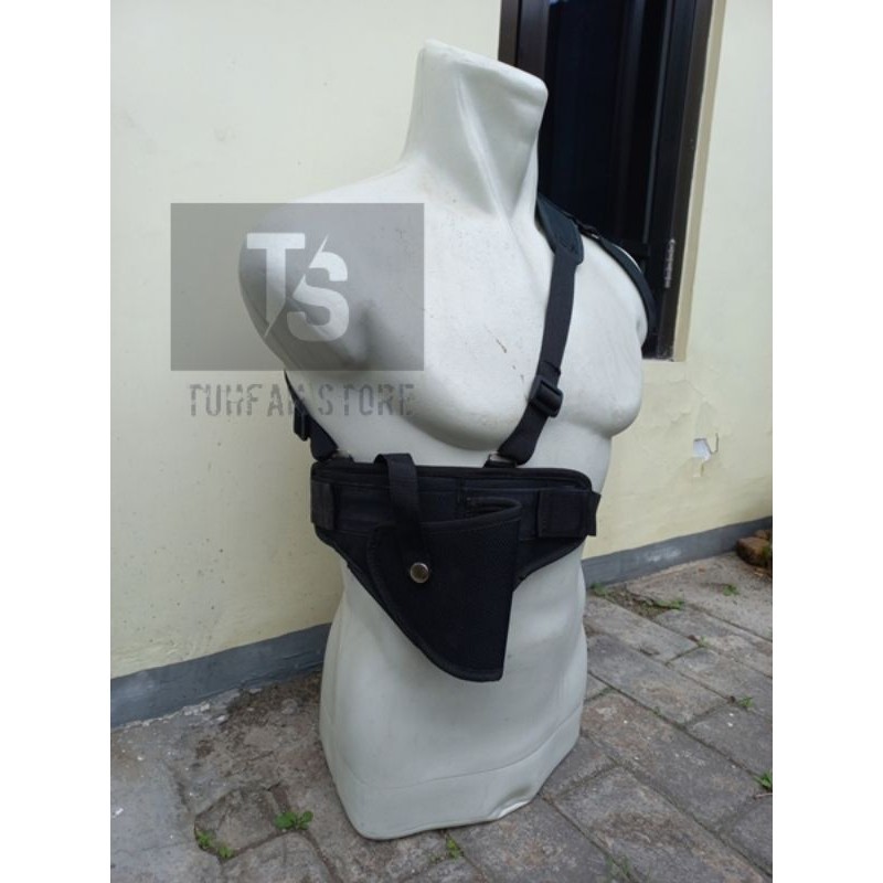 HOLSTER DADA UNIVERAL Sarung Pistol Dada Uniersal Hitam - Holster Dalam