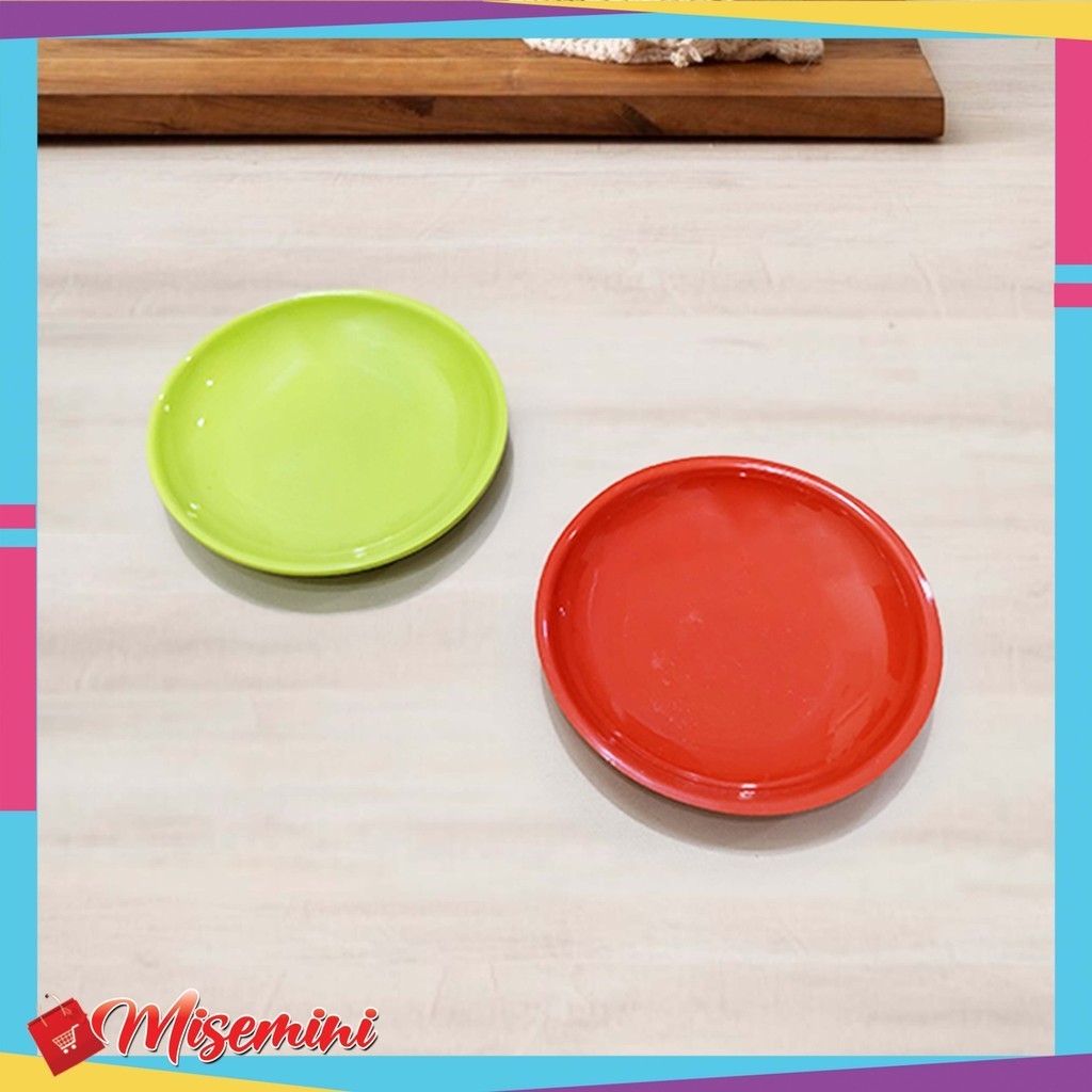 Piring Sambal Kecil Tempat Sambal Melamin Piring Saos -Piring Kecil 𝑀𝐼𝒮𝐸𝑀𝐼𝒩𝐼 3099