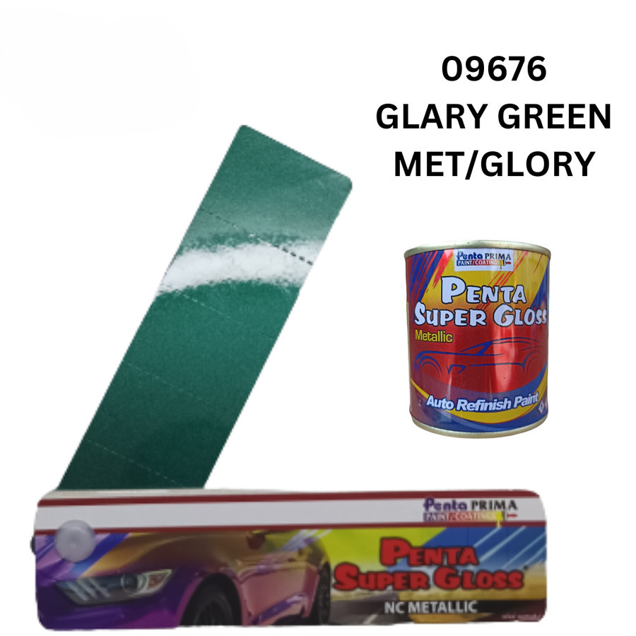 

cat penta super gloss metallic nc glary green met 09676