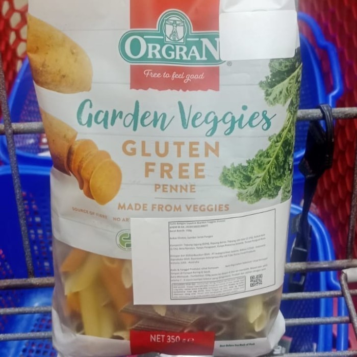 

orgran pasta garden veggies gluten free fusilli spirals 350gr