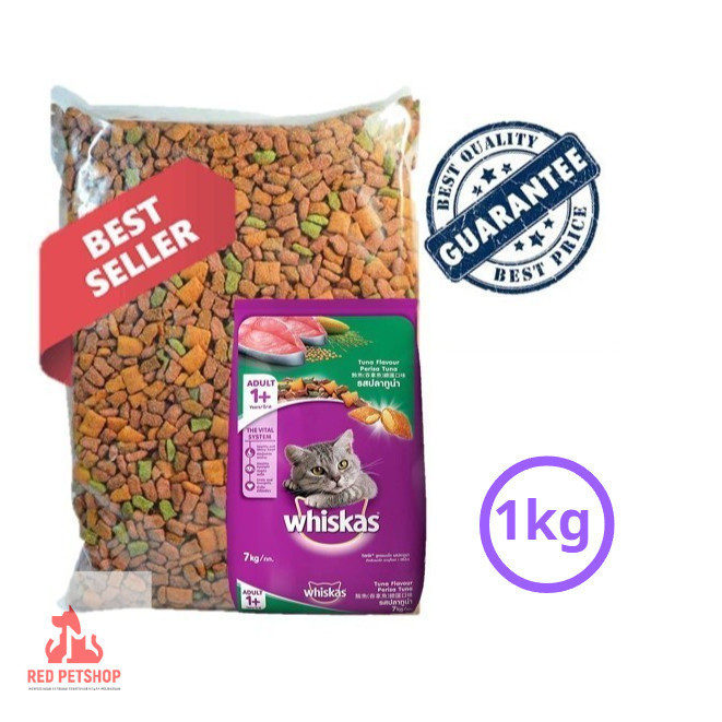 Red Petshop | Whiskas Tuna Repack 1 KG | Makanan Kucing Whiskas 1kg