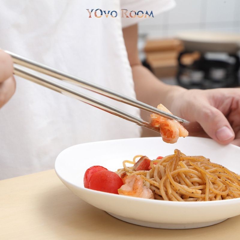 Sumpit Stainless Makan Korea Sumpit Korea Stainless (Bulat)  YOvo