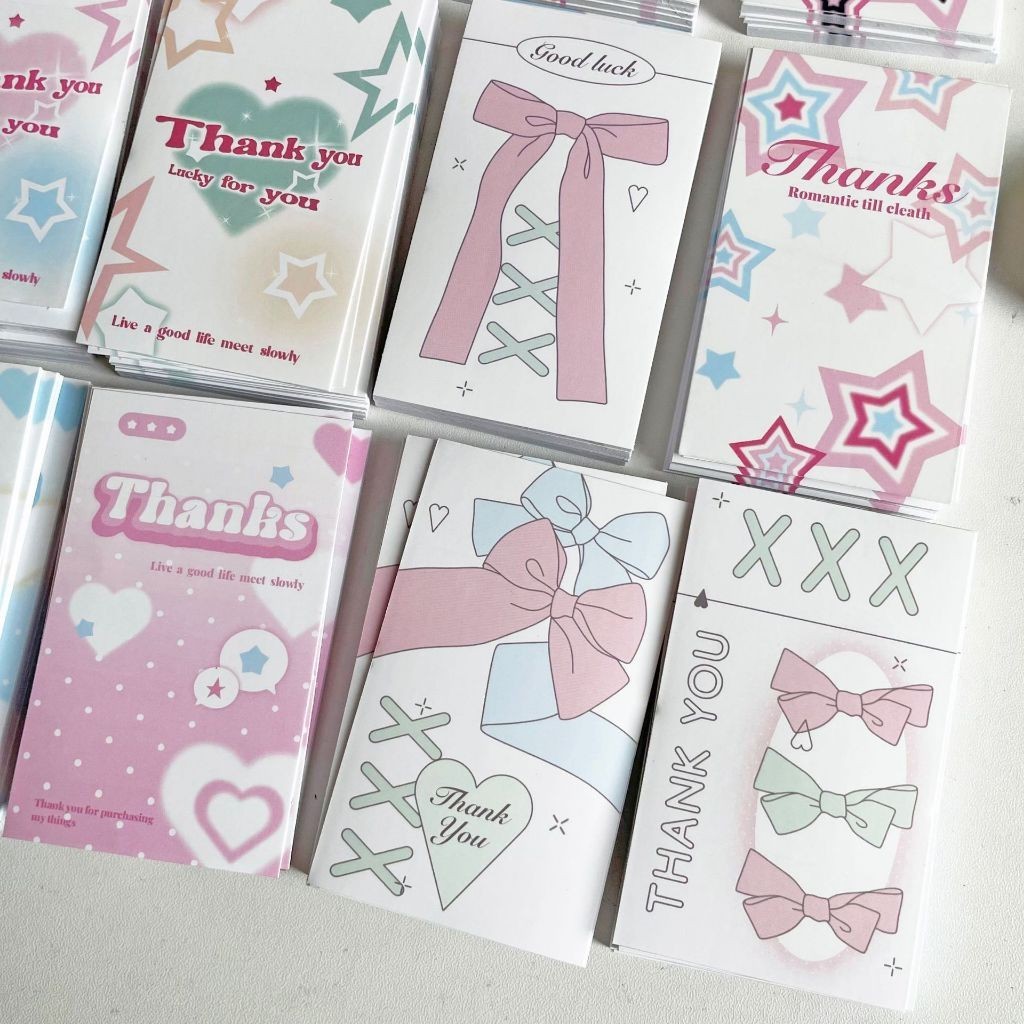 

[GAMGAM] Starry, Thank You Series Sealing Sticker / Stiker Segel Lucu