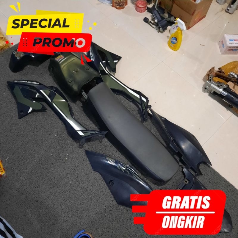 SALE COVER SET COFER SET COVER BODY SET KLX BF KLX DTRACKER NEW ORIGINAL ORI ASLI COPOTAN MOTOR NORM