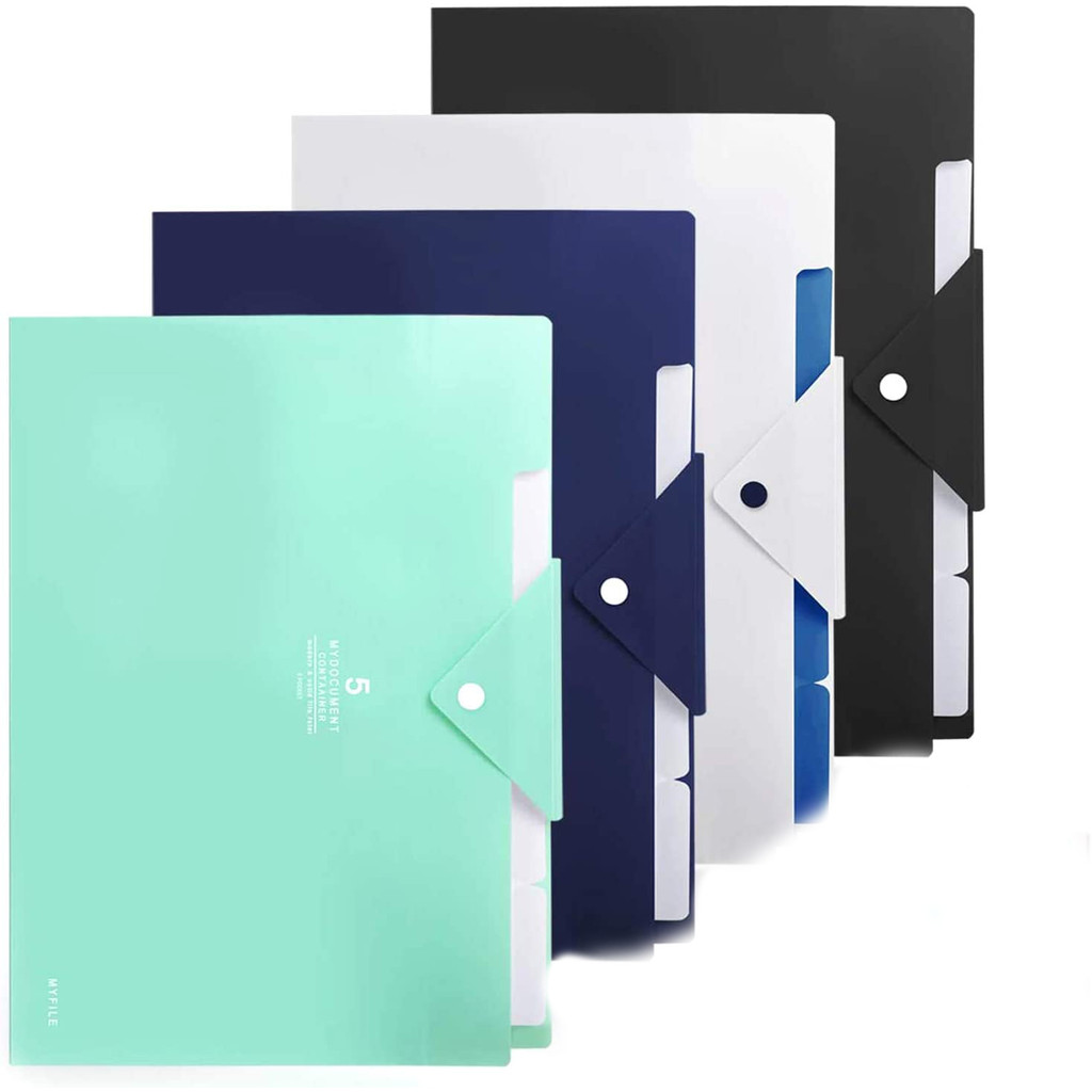 

Expanding File Folders 5/8 Pockets Letter A4 Accordion Document Paper Organizer For School Office Home
