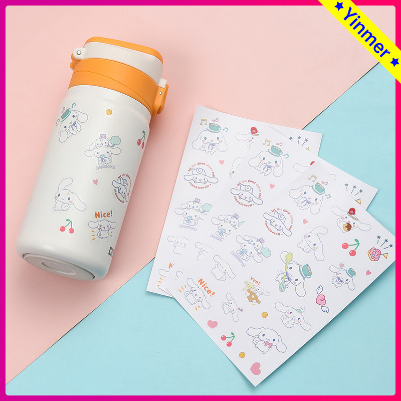 

COD✨Stiker Kartun Anak Stiker Scrapbook Tahan Air Lucu Stiker Sanrio-Yinmer