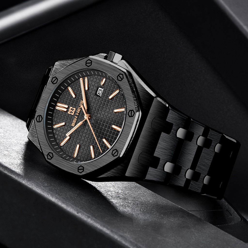 Ben Nevis Jam Tangan Pria Tahan Air Kalender Jam Tangan Kuarsa