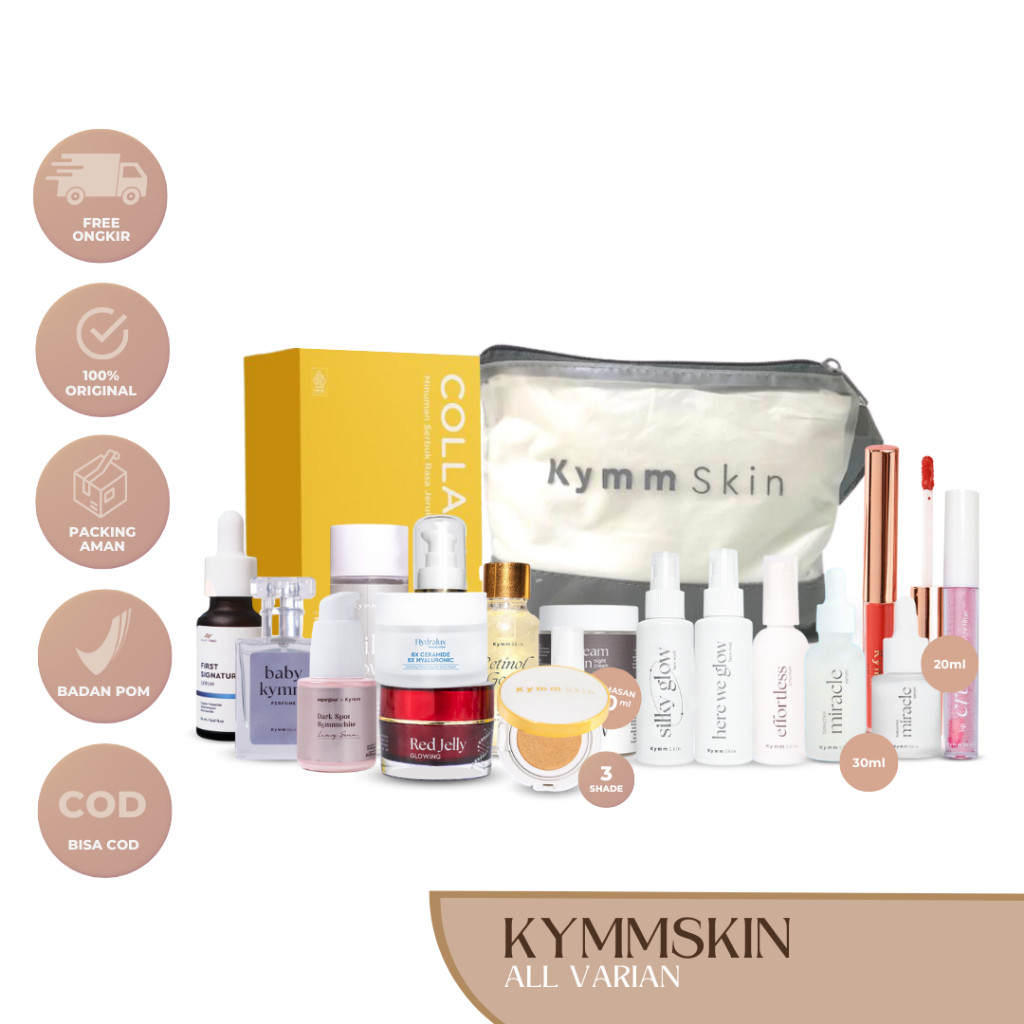 KYMMSKIN ALL VARIAN| READY EFFORTLESS SUNSCREEN SPF 50 BY KYMMSKIN | DAY NIGHT CREAM FACIAL WASH BAK
