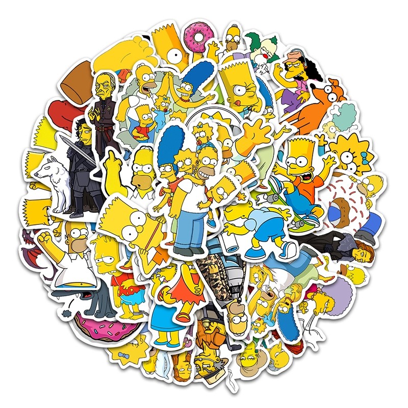 

Stiker The Simpsons PACK Sudah dipotong | Simpsons Vynil Sticker Decal / Sticker Vynil The Simpson Simpsons