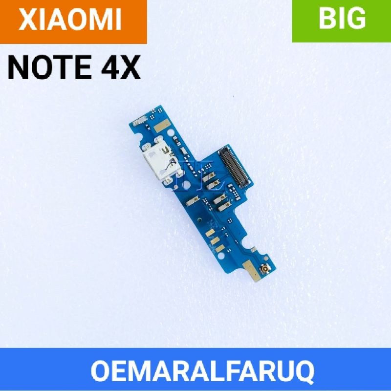 FLEXIBLE KONEKTOR CAS KONEKTOR CARGER HP XIAOMI REDMI NOTE 4X SOCKET BESAR ORIGINAL
