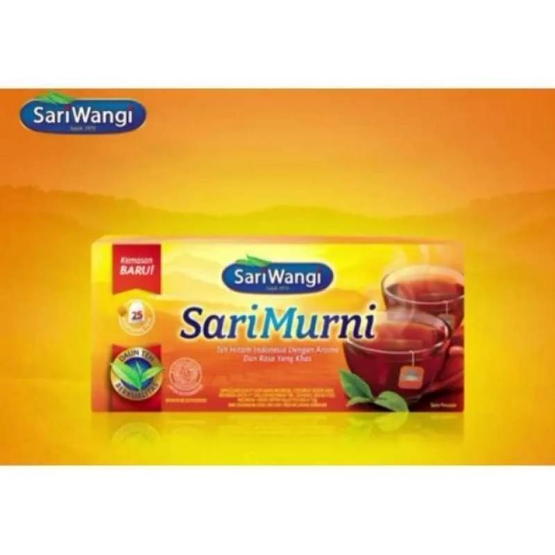 

SARIWANGI TEH SARI MURNI TEH CELUP 7 KOTAK (1 KOTAK ISI 25 PCS) TEH SARIWANGI CELUP [NEW] - DOSISHOP88