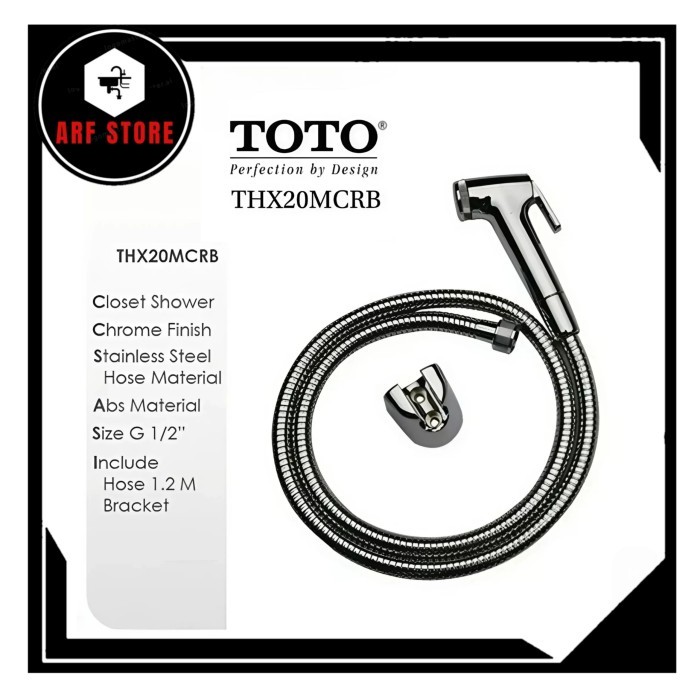 JET SHOWER TOTO THX20 CHROME ORIGINAL 100% Shower Toilet Closet