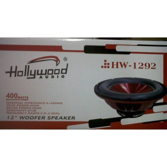 Subwoofer 12inch hollywood HW-1292 BARU