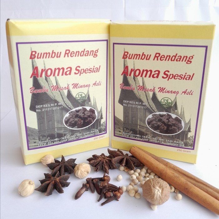 

Bumbu Rendang Aroma Spesial / Bumbu Masak Minang Asli 1kg ARI