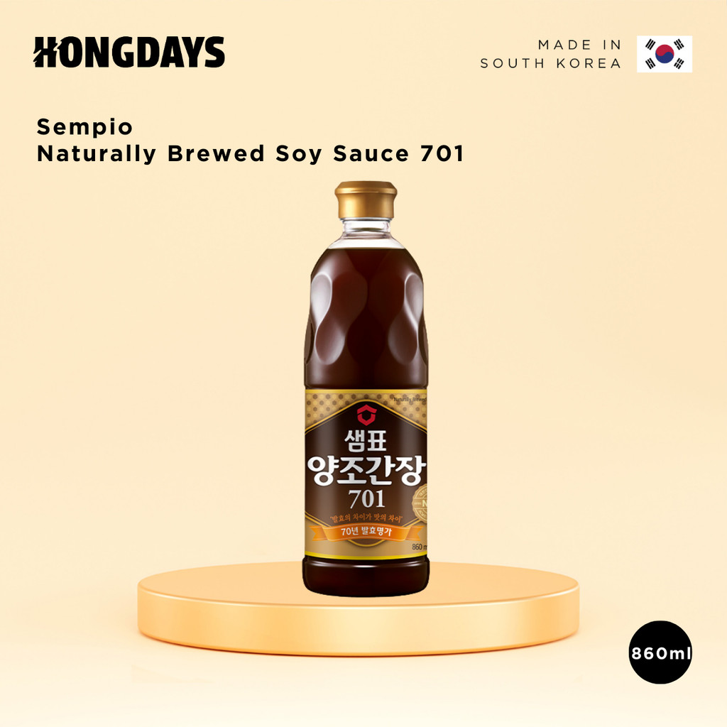 

Sempio Naturally Brewed Soy Sauce 701 860ml - HONGDAYS