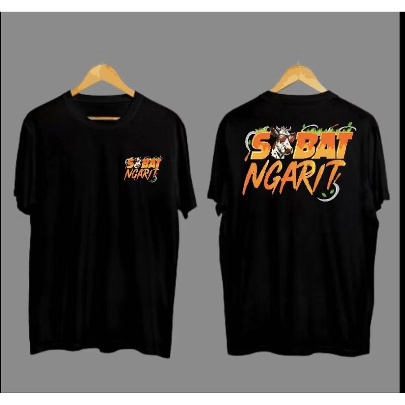 T-shirt Kaos Sobat Ngarit Combed 24s lokal-Angkut Store