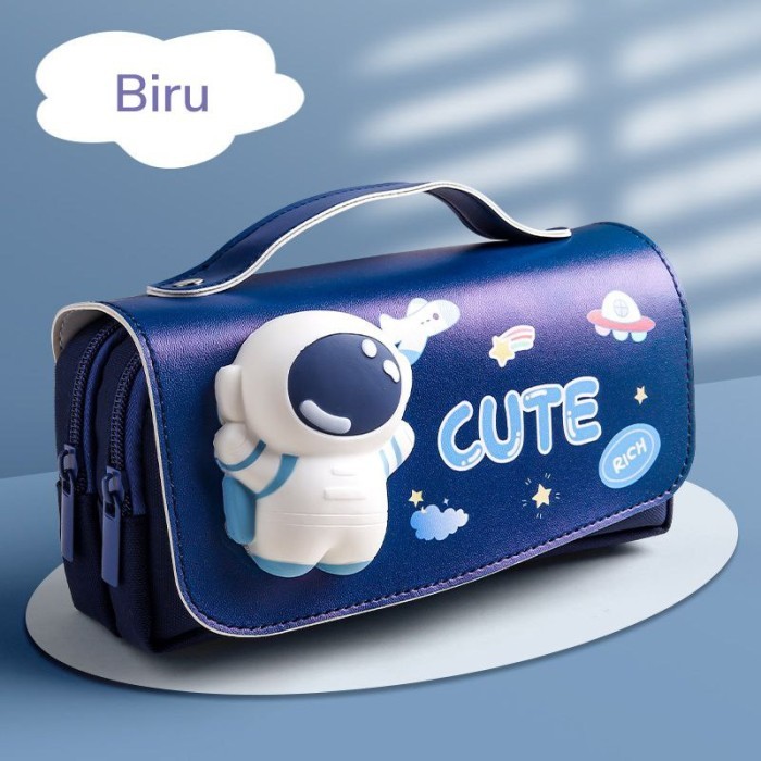 

BEST P R O M O Kotak Tempat Pensil Squishy 3D Pencil Case Waterproof Jumbo Dijinjing - CUTE