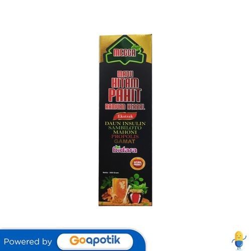 

Mecca Madu Hitam Pahit Ramuan Herbal Botol 500 Gram