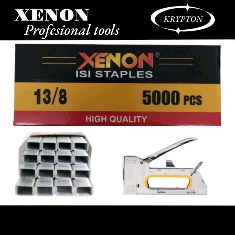 

xenon refil / isi mata staples / gun tacker 13/8 - 13/6 type R-23 KAYLA TOOLS