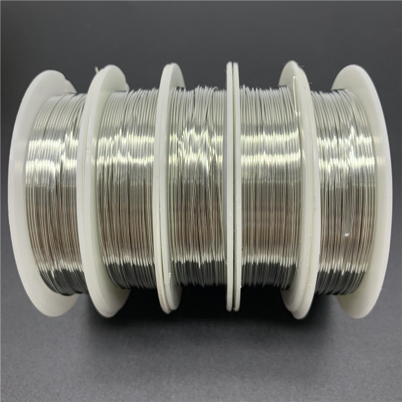 

0.3/0.4/0.5/0.6/0.8/1mm Silver Brass Copper Wires Beading Wire For Craft Making Jewelry DIY Cord String Accessories