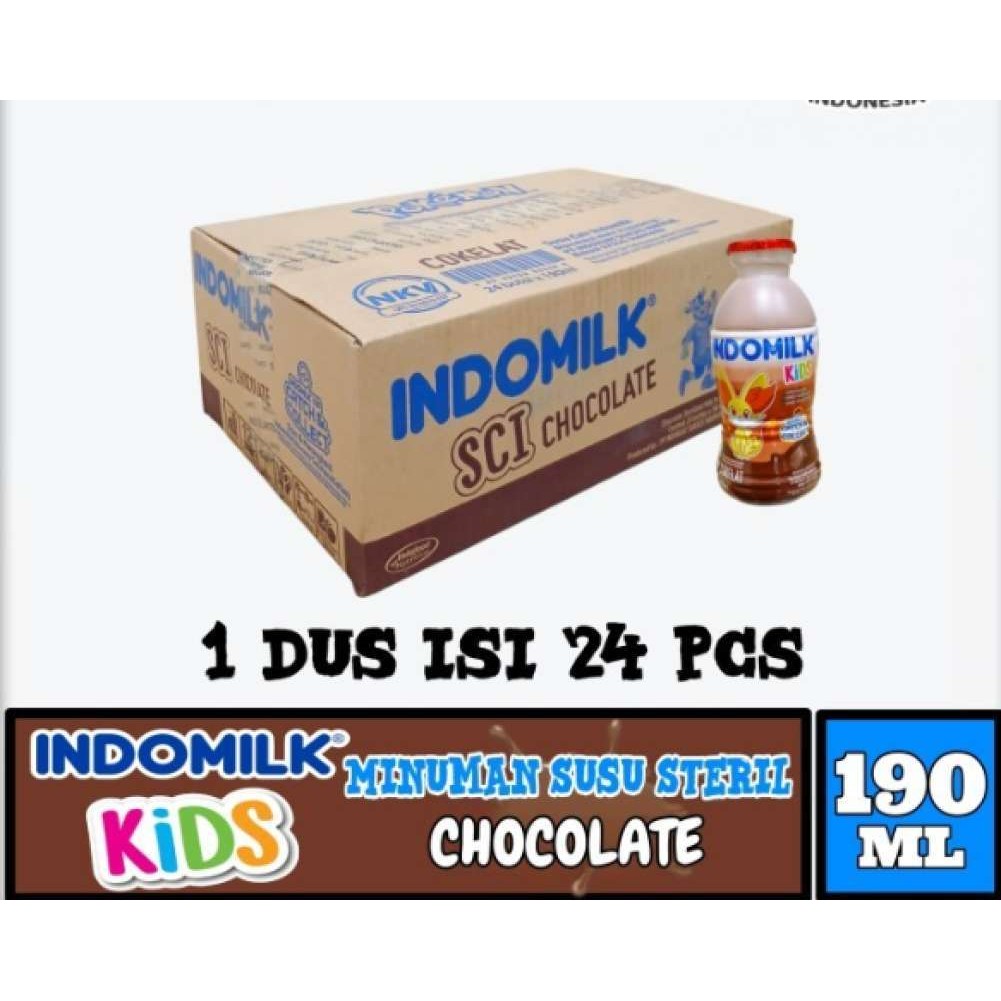 

indomilk 190 ml karton coklat