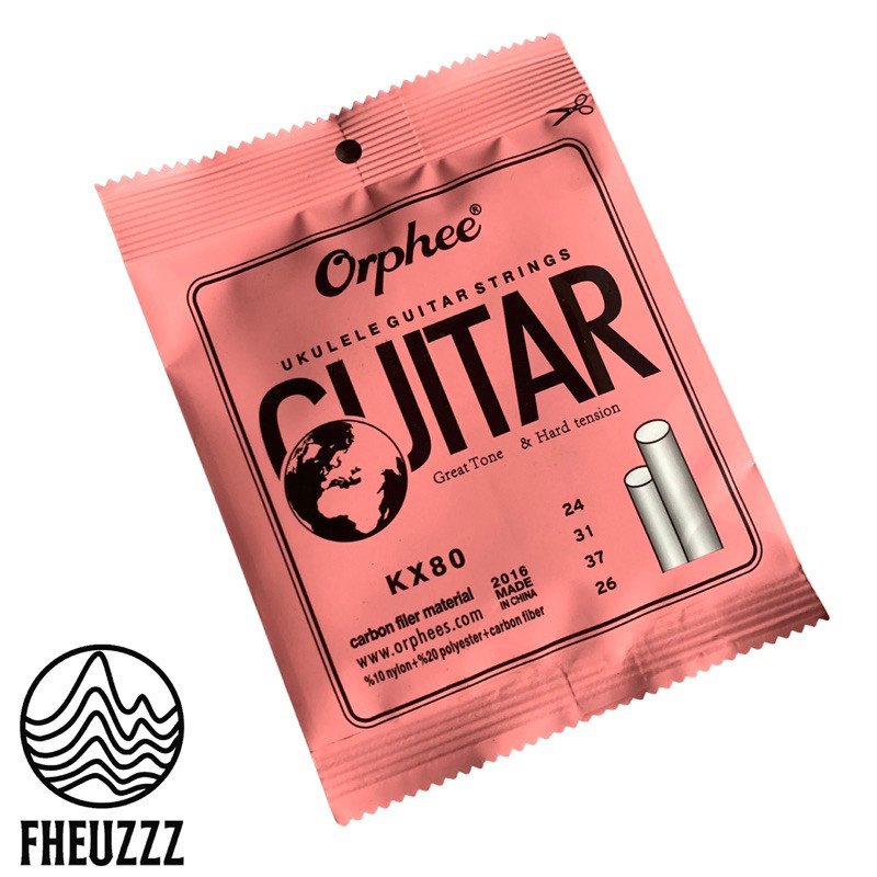 Senar Ukulele Orphee Set Nylon Unpack