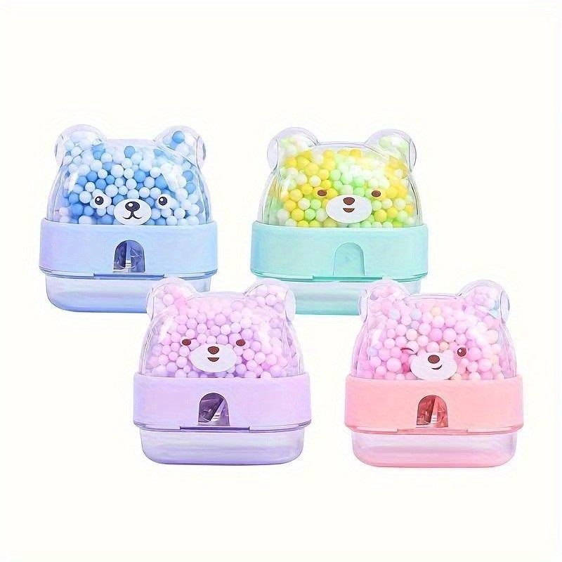 

2 Pcs Stationery Kawaii Cartoon Unicorn Bear Pencil Sharpener back to school Office Accessories Gift Kawaii School Supplies