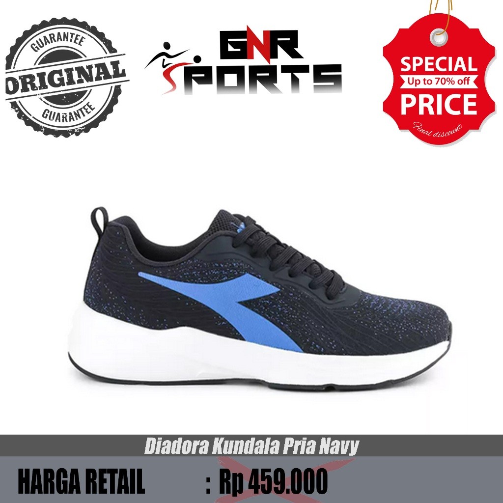 Sepatu Diadora Kundala Pria Navy  Original 100%