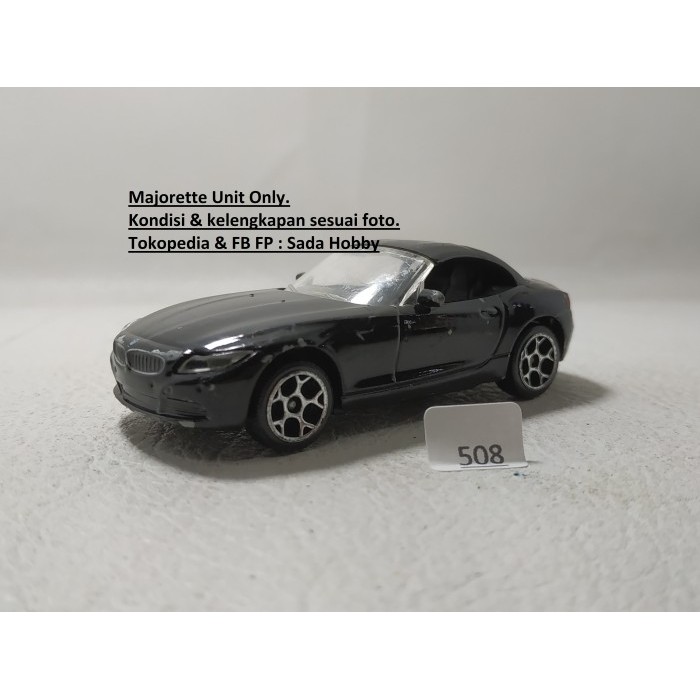 Majorette BMW Z4 Roadster Hitam Unit Only