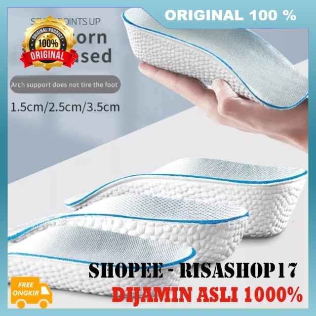 Height Lifting Insoles Insole Peninggi Badan Pria Wanita Sol Sepatu Peninggi Badan Alas Peninggi Sep